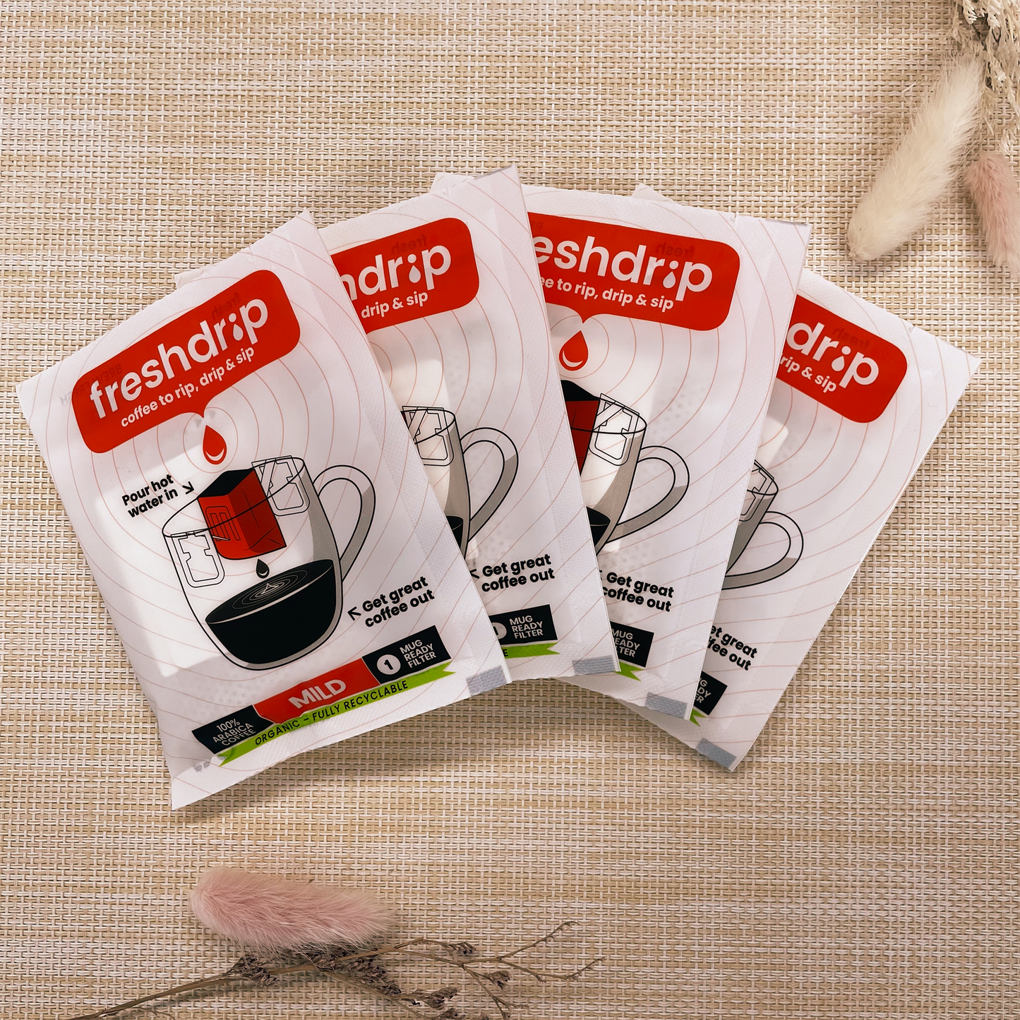 Freshdrip koffie Ethiopia medium-strength