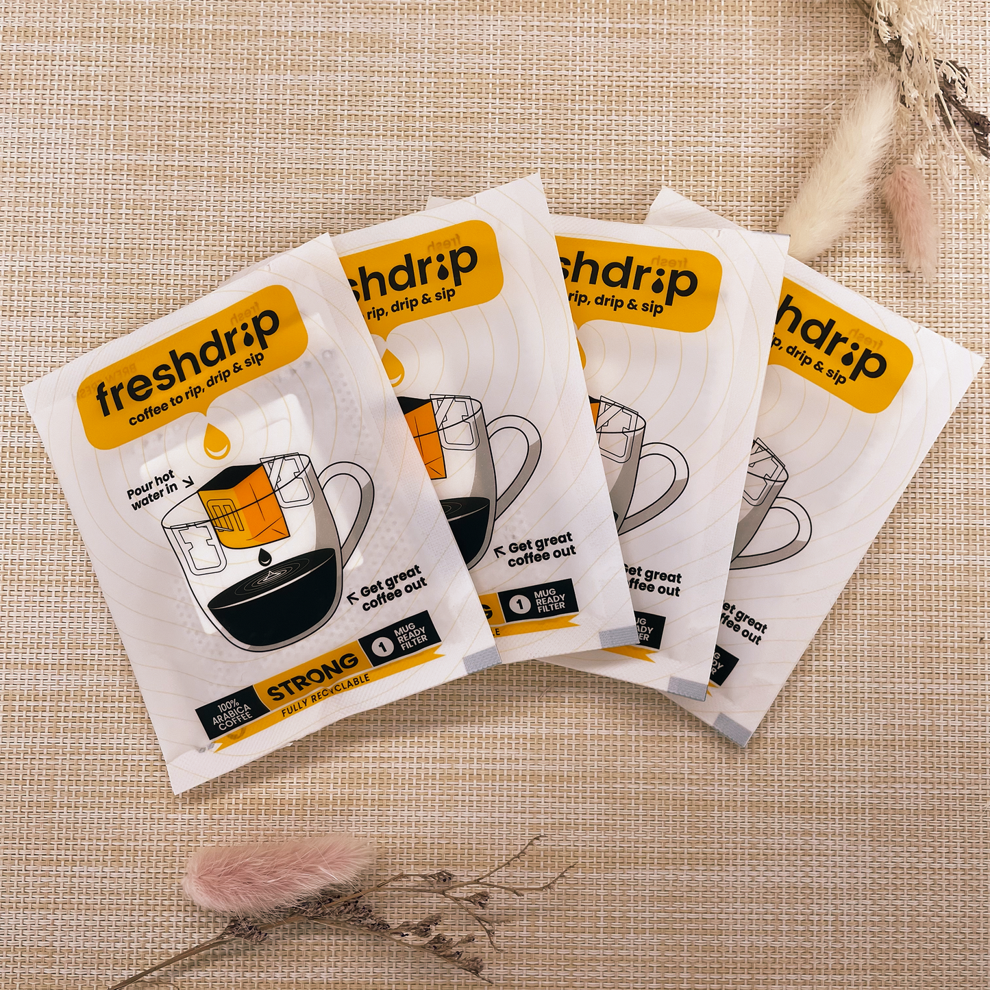 Freshdrip koffie Colombia full-strength