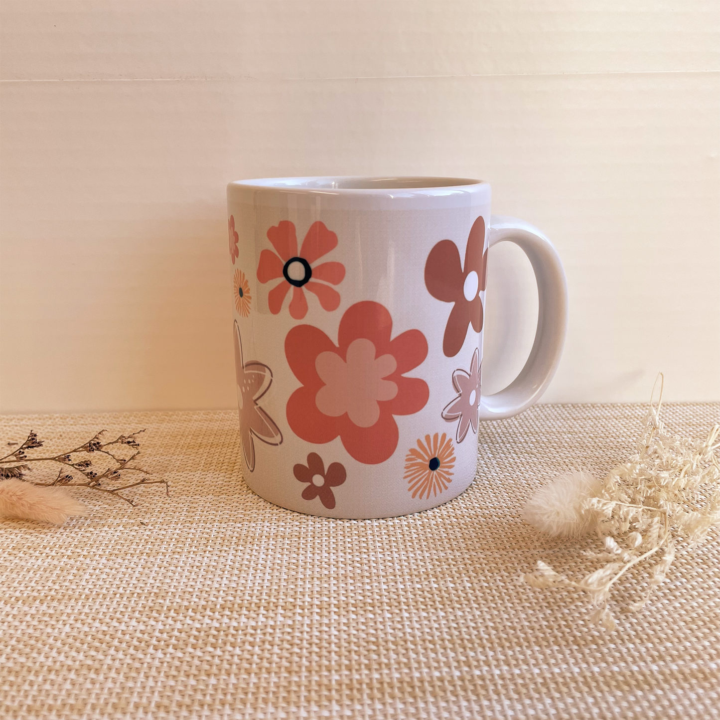 Mok bloemen