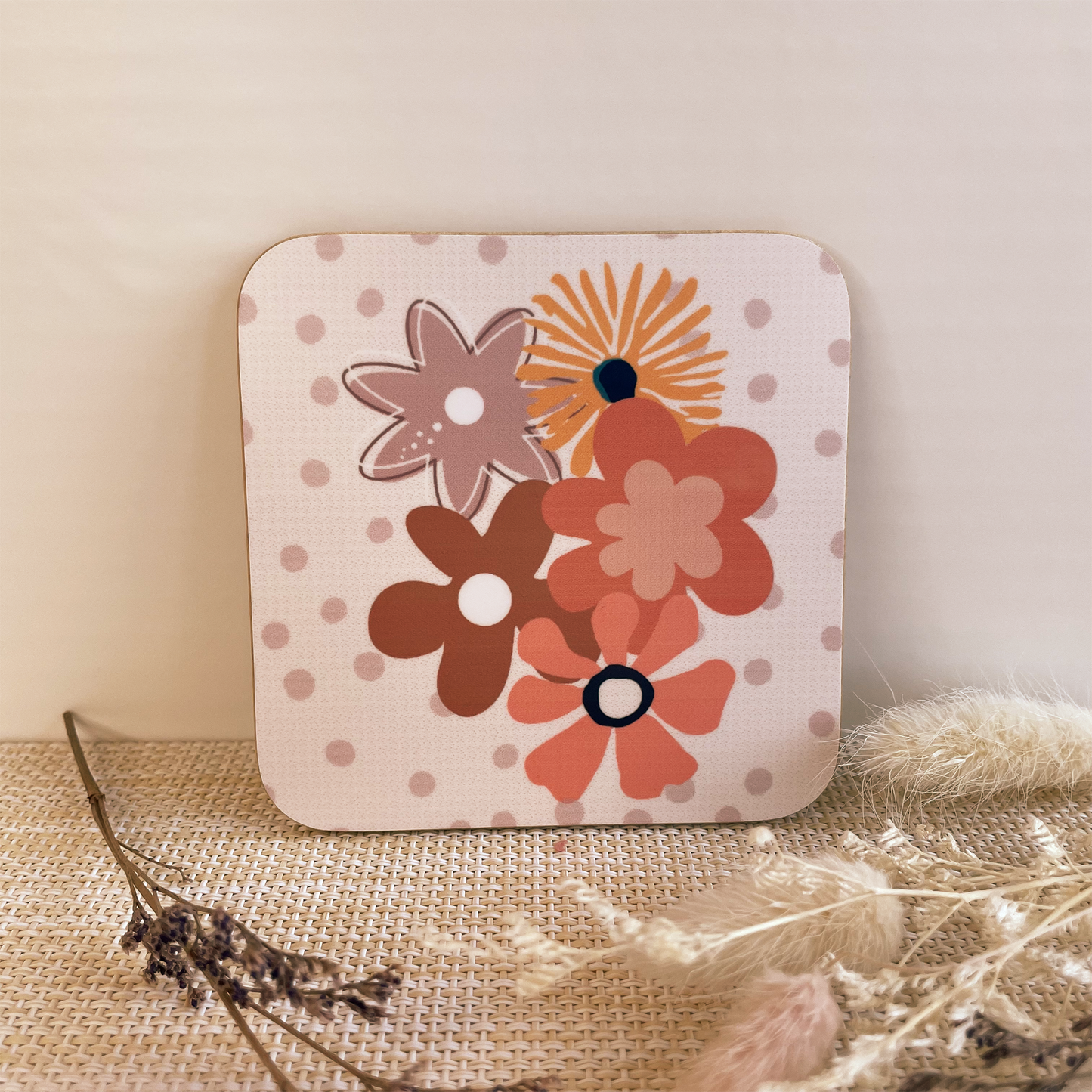 Onderzetter 'flowers'