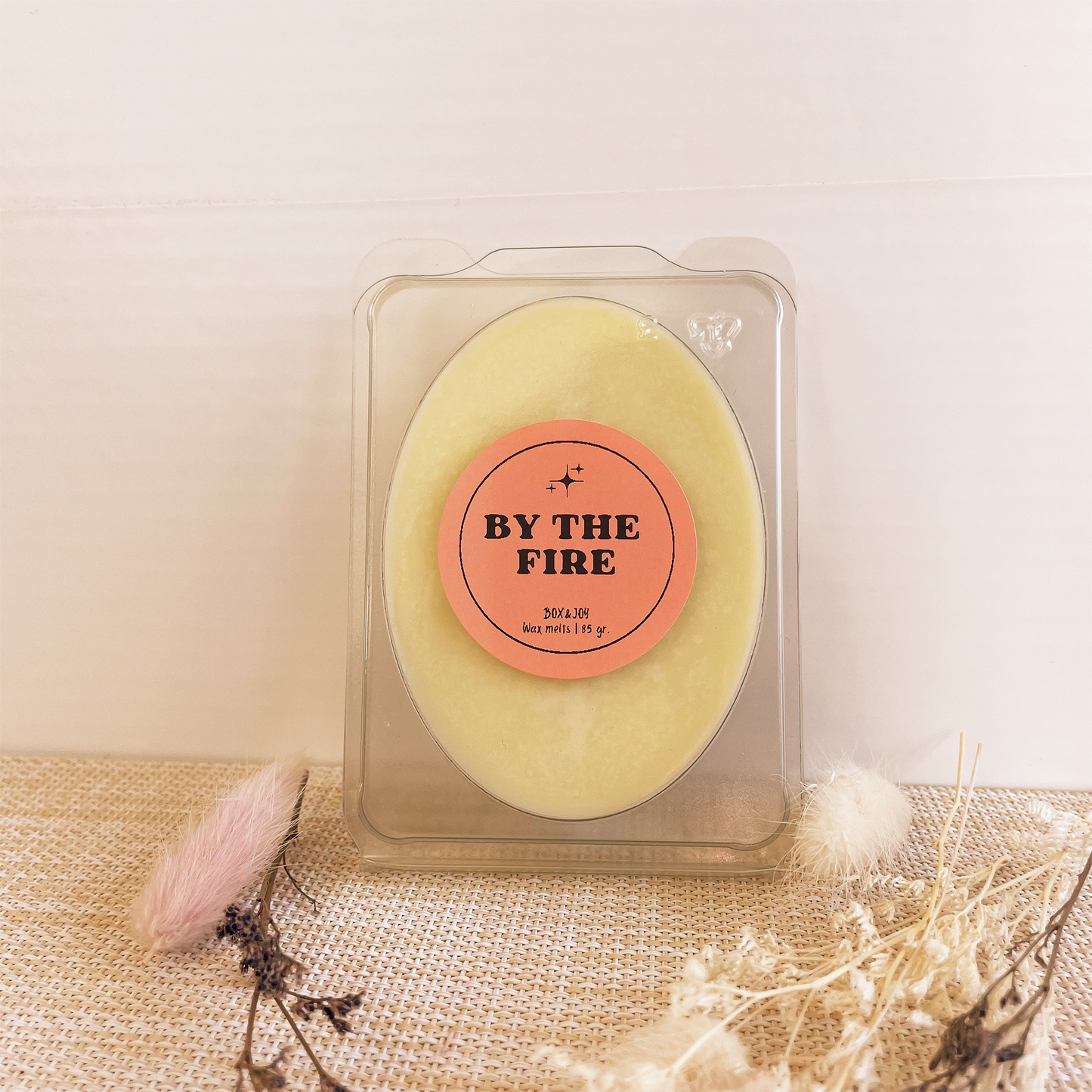 Wax melts By the fire