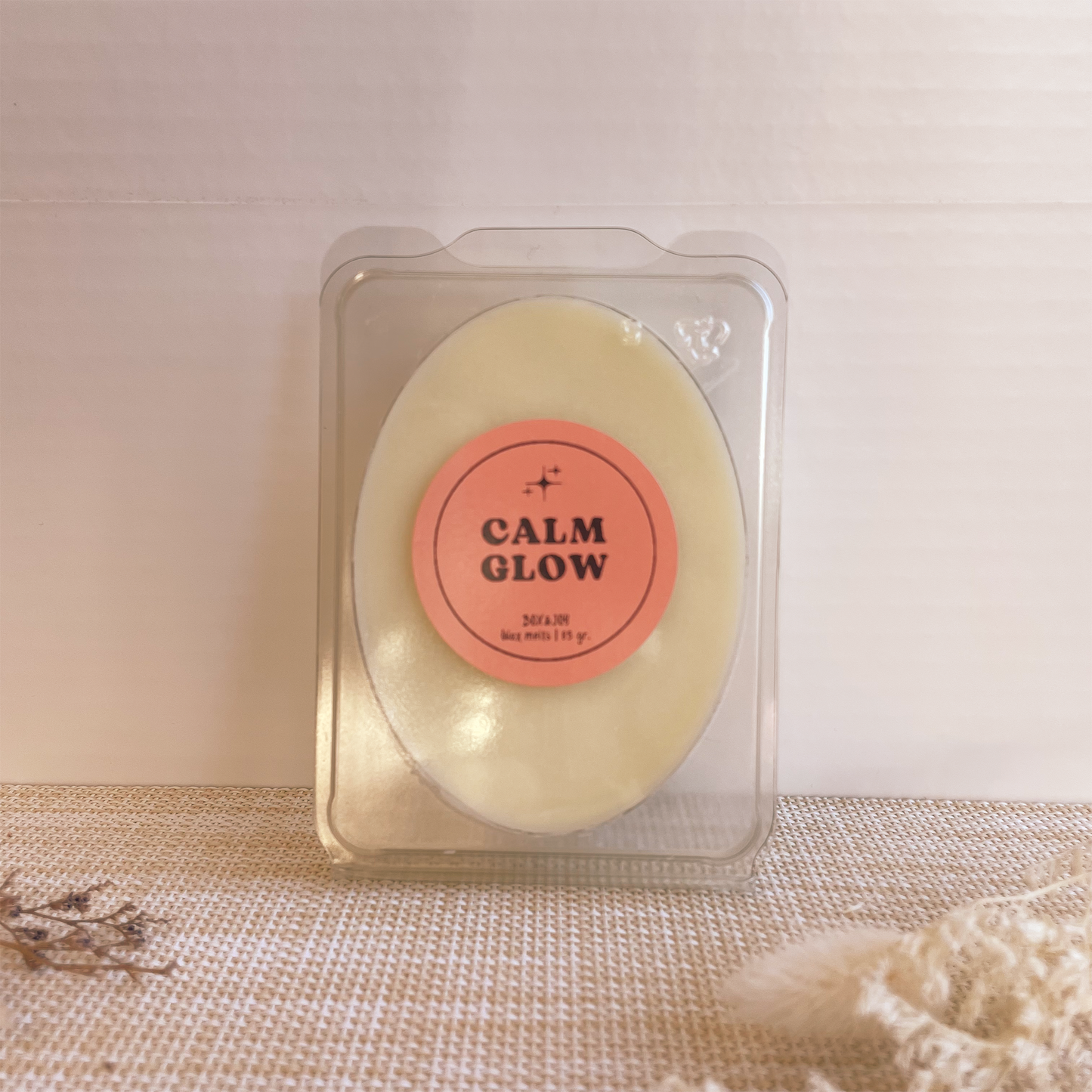 Wax melts Calm glow